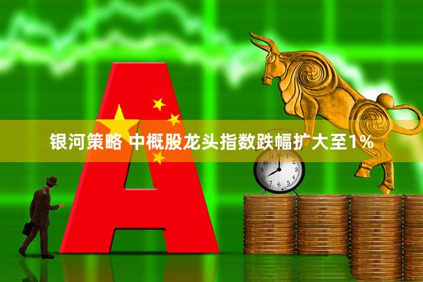 银河策略 中概股龙头指数跌幅扩大至1%